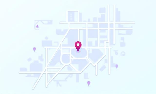 Map illustration showing MG Road Pune location